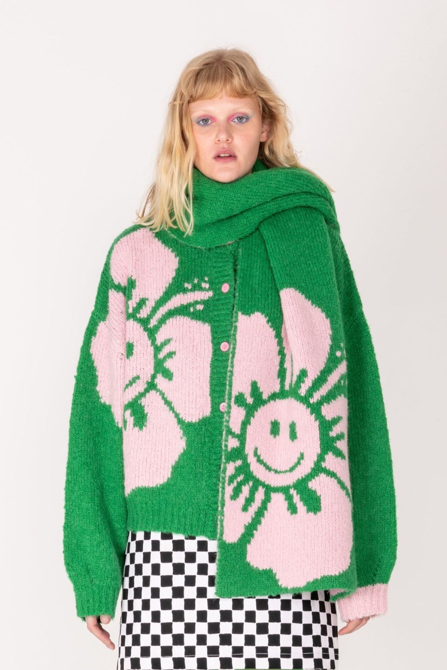 Women Emma Mulholland on Holiday Knitwear | Chunky Knit Scarf