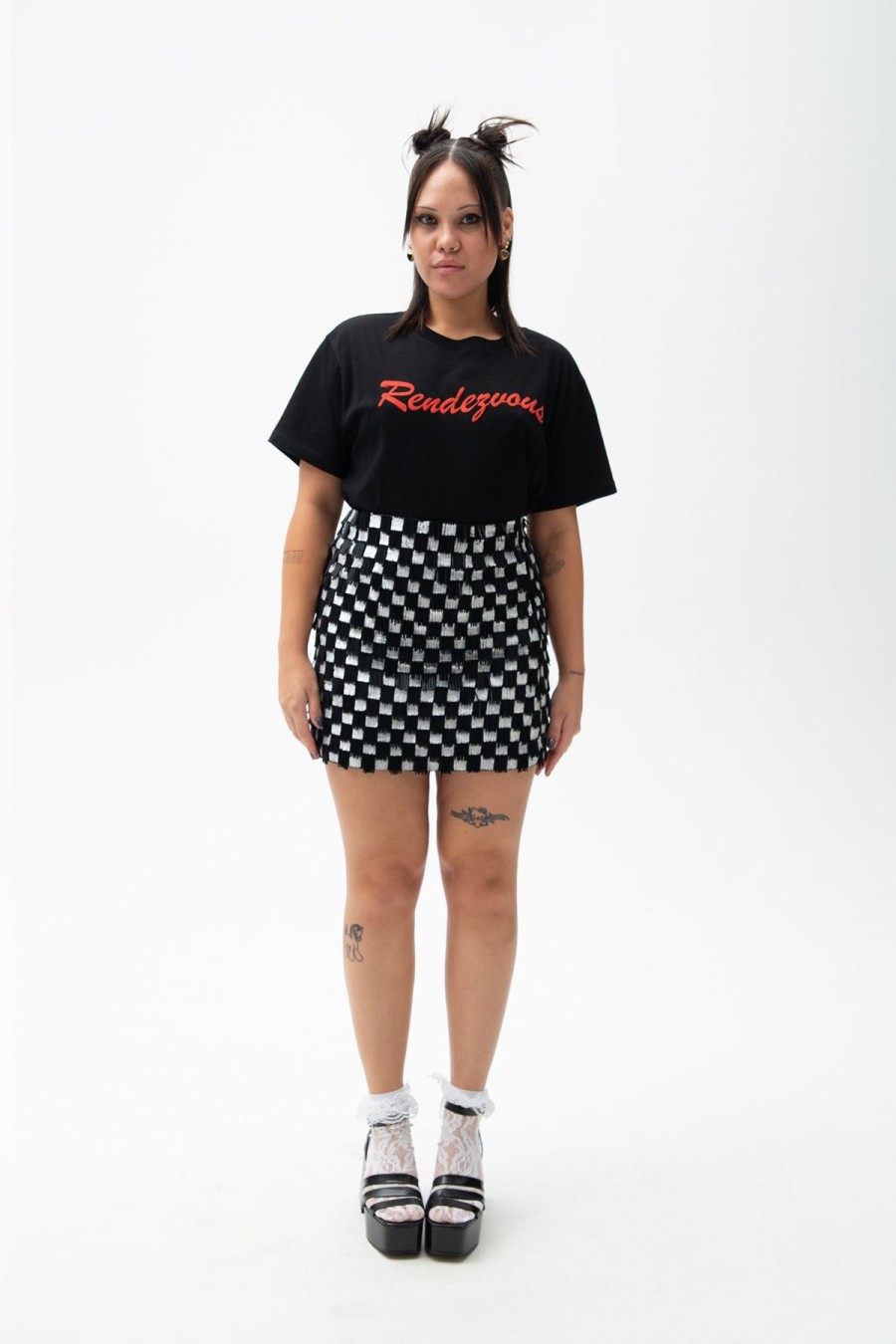 Accessories Emma Mulholland on Holiday | Rendezvous Tee-Black/Red
