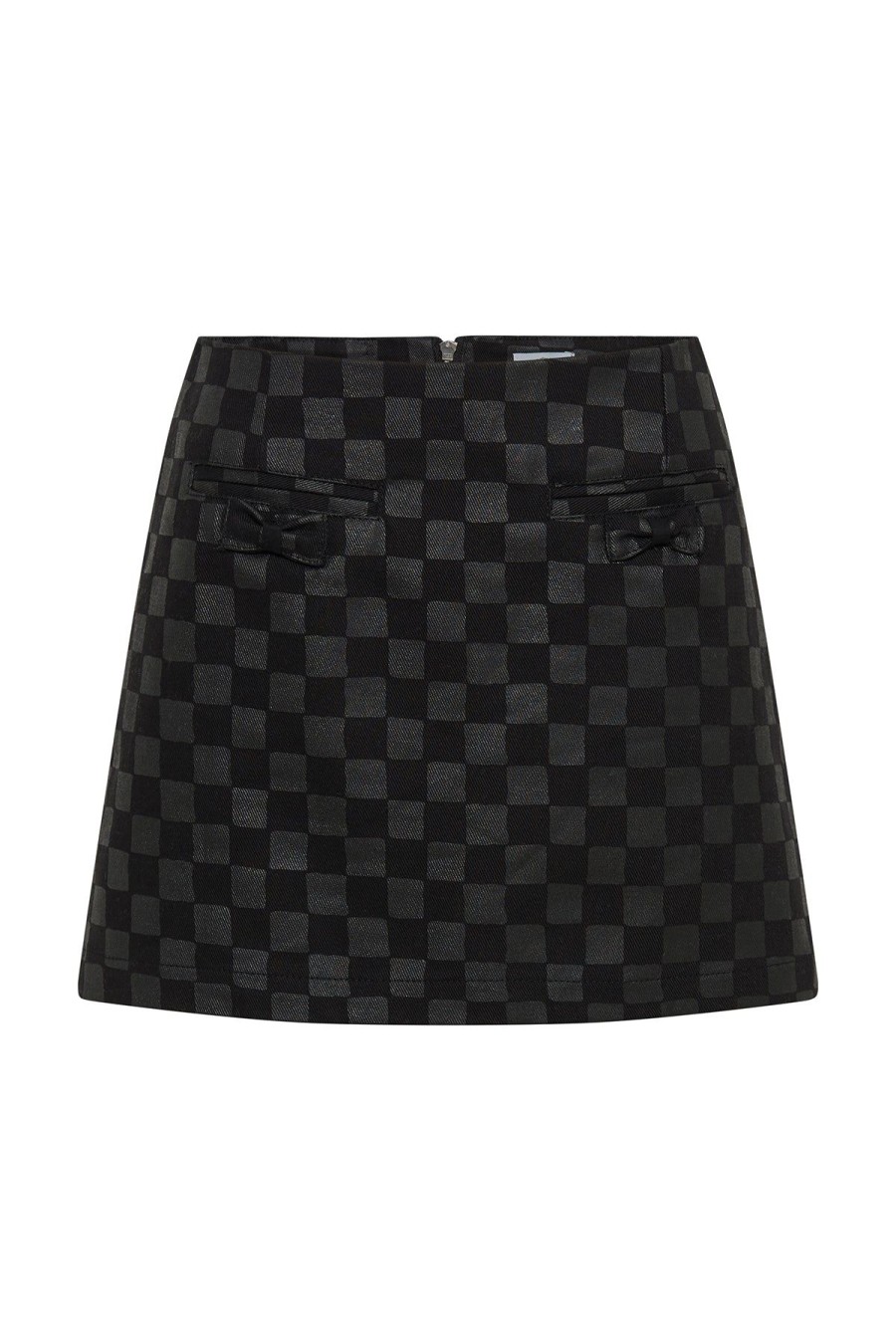 Women Emma Mulholland on Holiday Dresses & Skirts | Black Magic Mini Kokomo Skirt-Black/Black