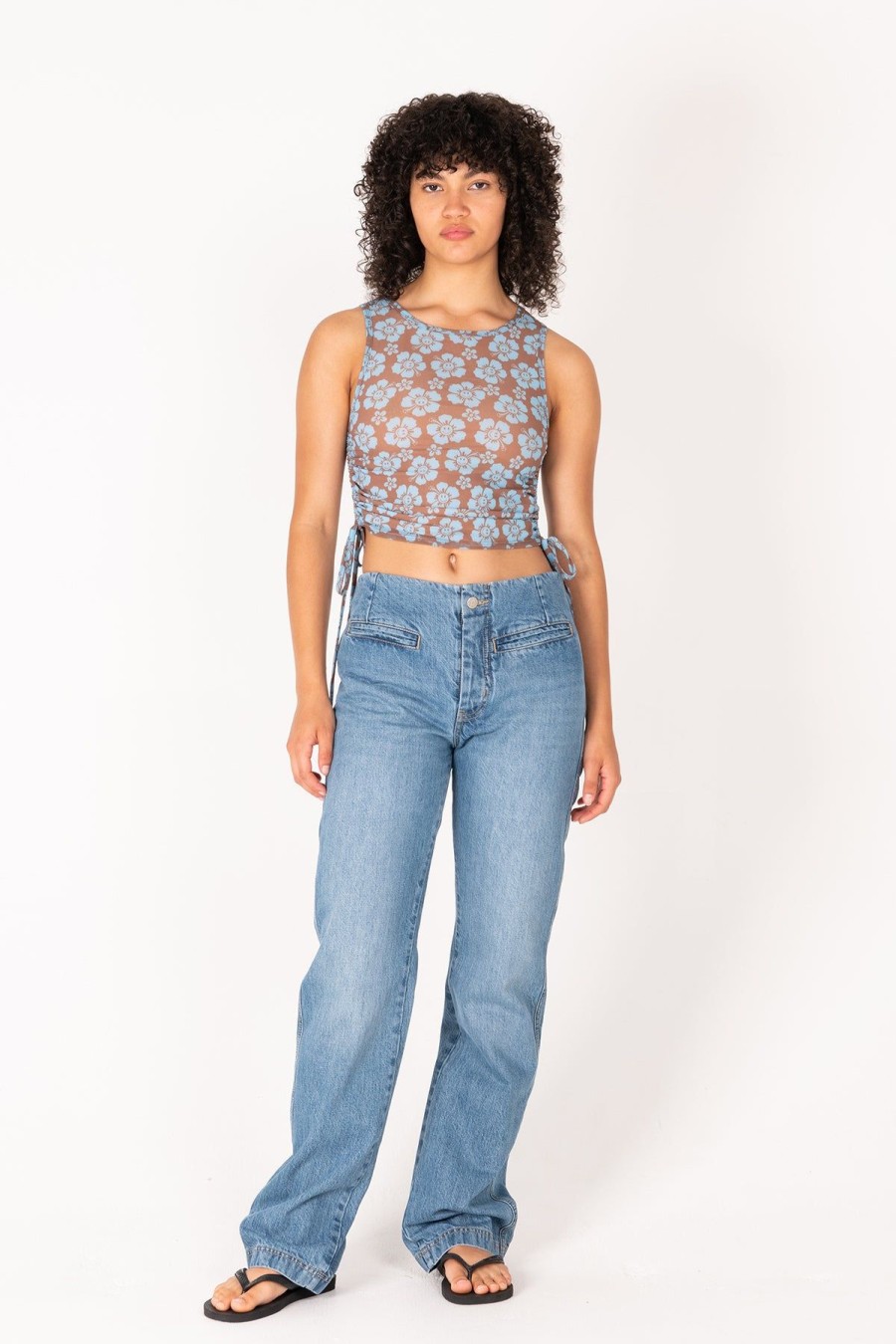 Women Emma Mulholland on Holiday Pants | Kokomo Denim Pant