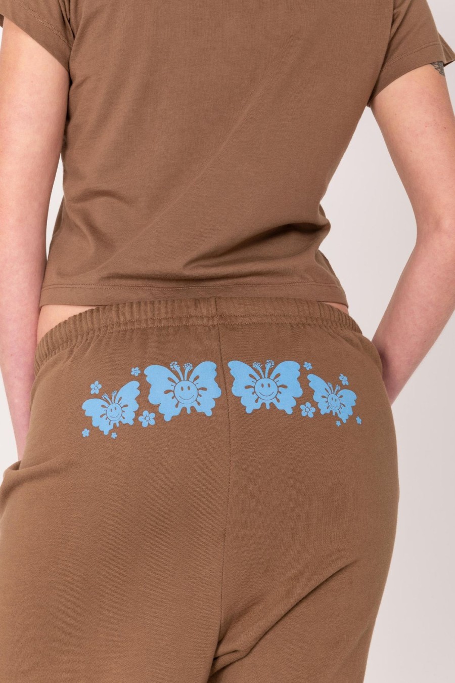 Women Emma Mulholland on Holiday Sweats | Happy Butterfly Track Pant