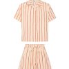 Women Emma Mulholland on Holiday Resort Sets | Thin Stripe Short Set