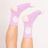 Accessories Emma Mulholland on Holiday | Happy Hibiscus Sock-Purple